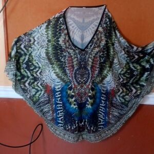 Shawl top with Sleeves